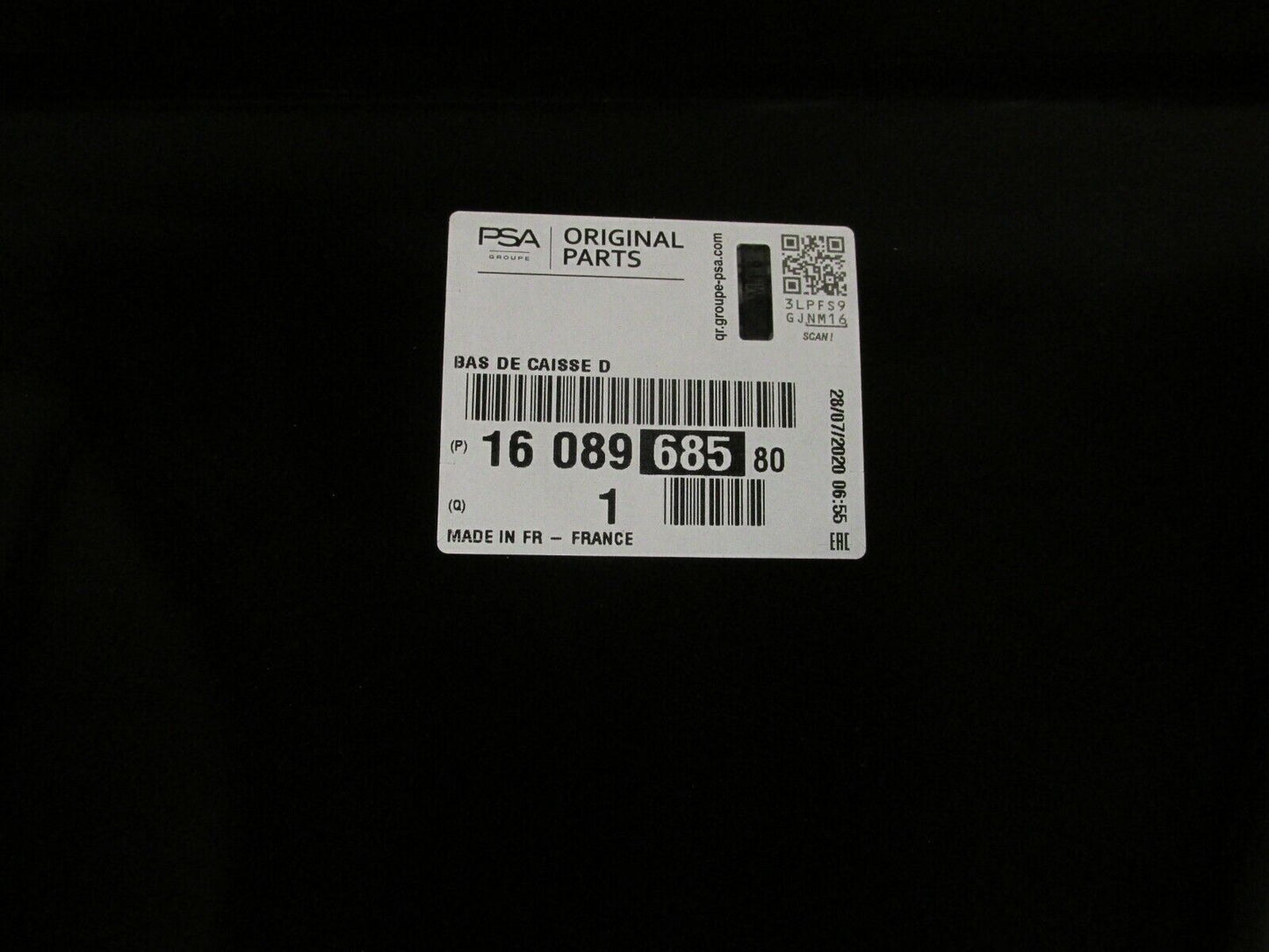 original Blech PSA Opel Peugeot 16 089 685
