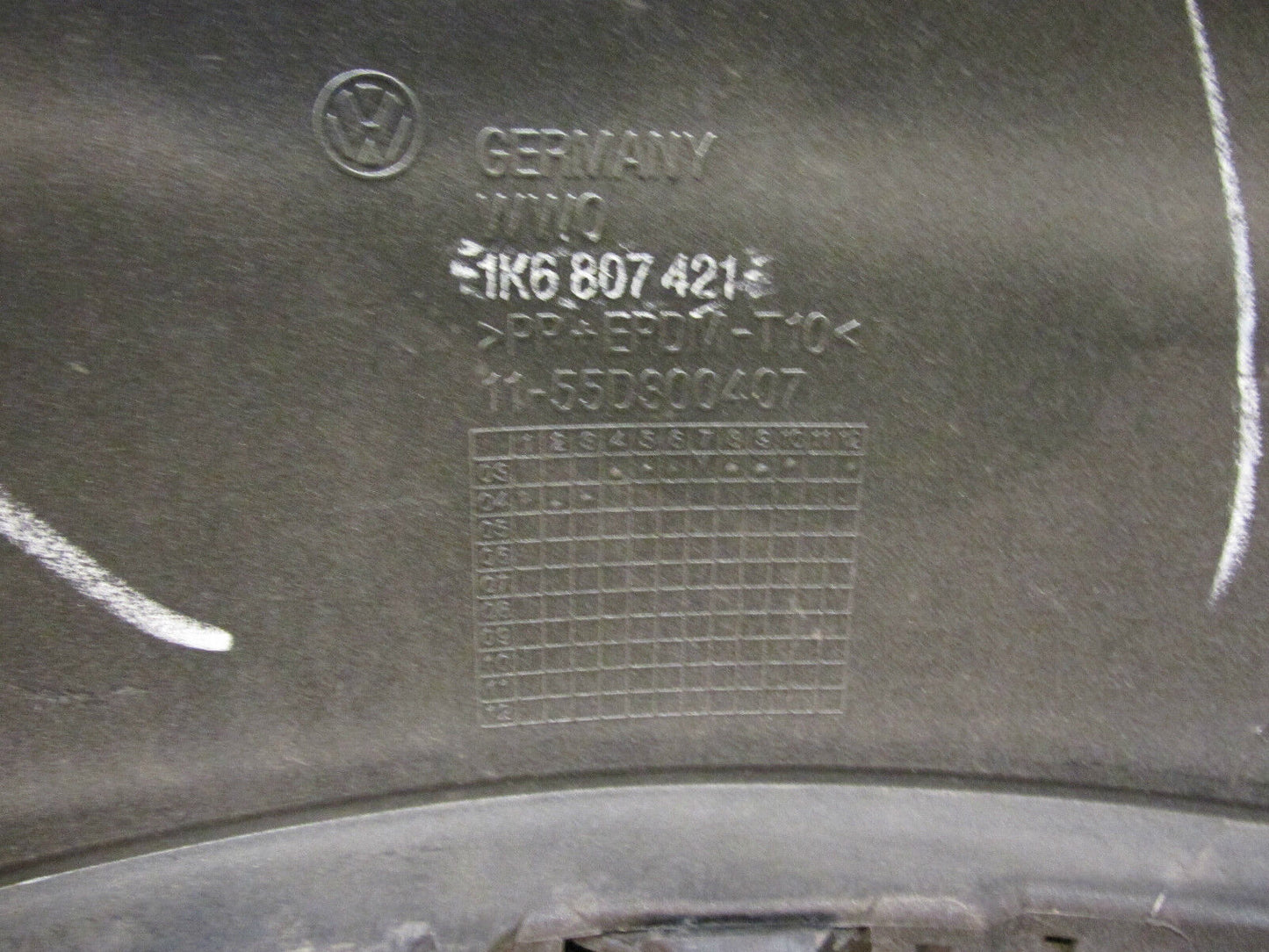 VW Golf 5 V Stoßstange hinten Heckschürze 1K6807421 original