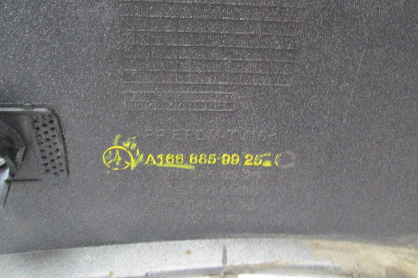 Mercedes GLE Stoßstange hinten Heckschürze original A1668859925