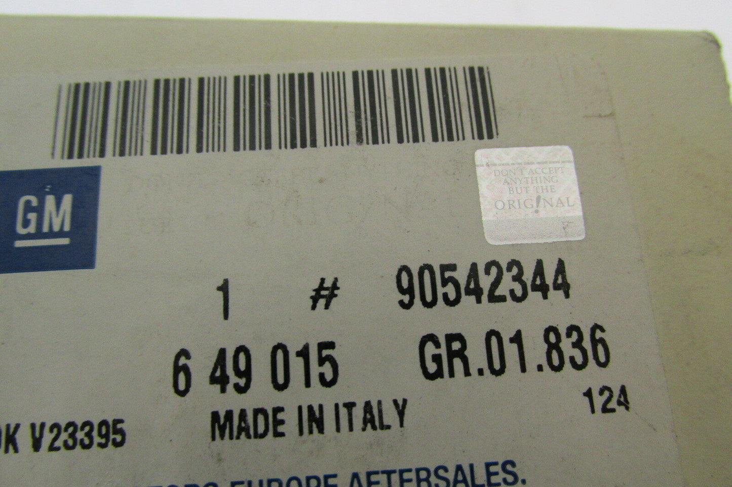 Opel Öl Filter 90542344