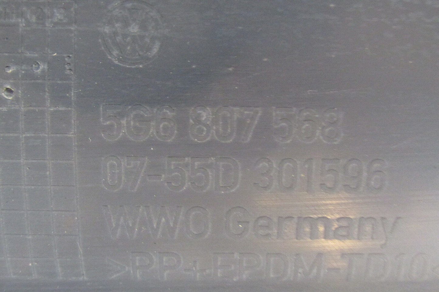 VW Golf 7 VII Stoßstange Hinten Heckschürze original 5G6807421