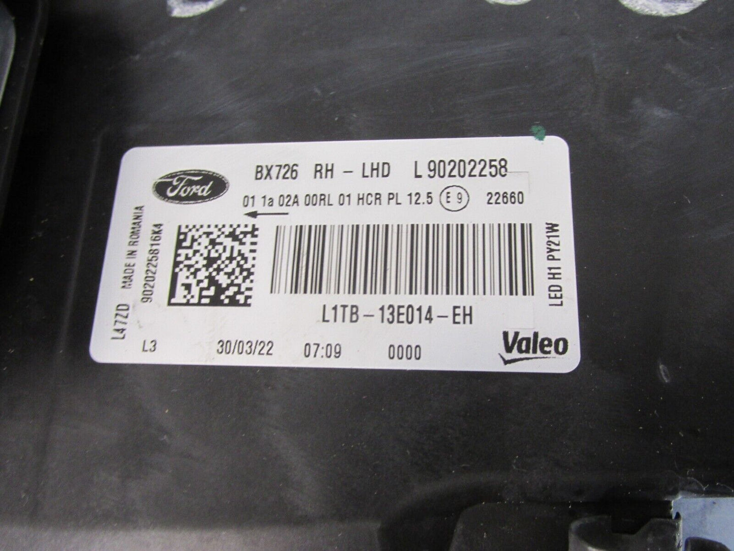 original Ford PUMA Scheinwerfer vorne rechts Frontscheinwerfer L1TB 13E014 EH