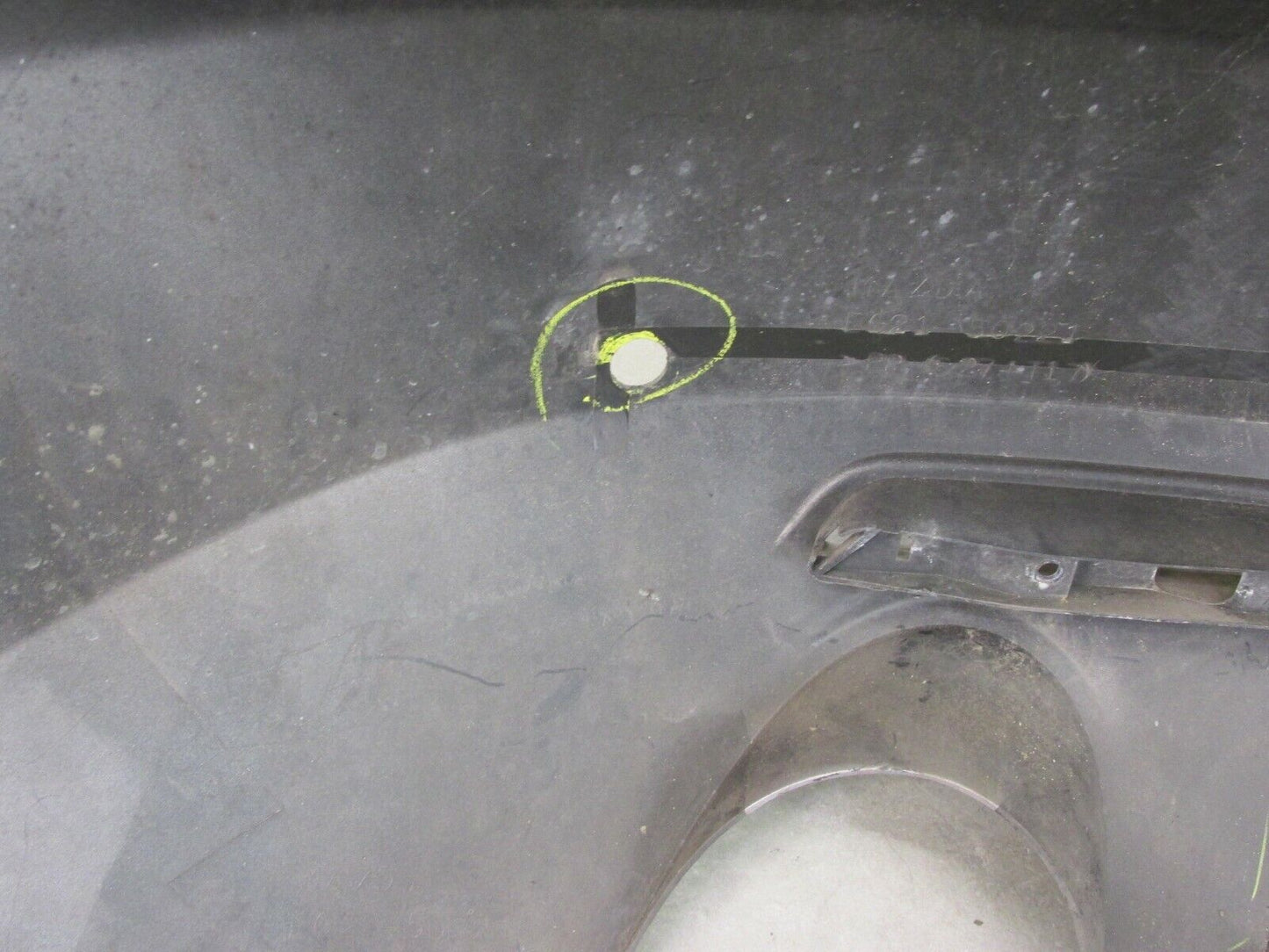 Mazda CX 7 Stoßstange Stoßfänger Heckschürze Hinten original EG21 50221 PDC
