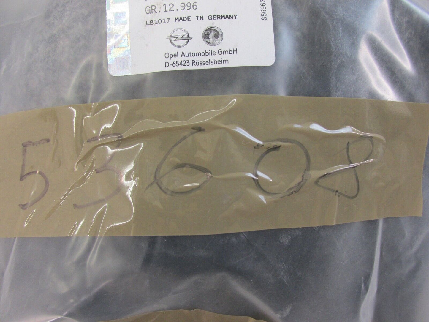 original VERKLEIDUNG Opel 39139980
