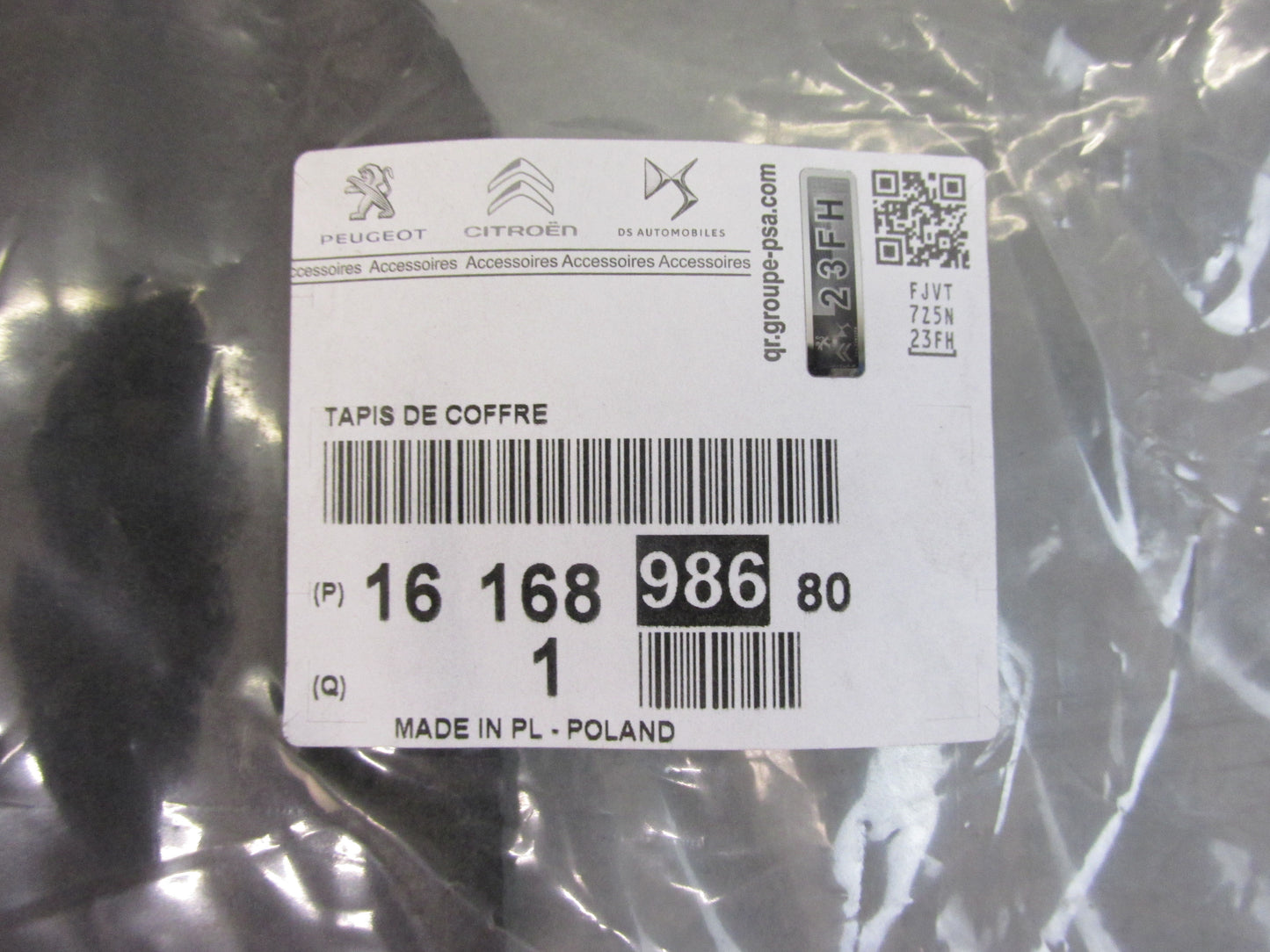 Original Citroen Schalenmatte 1616898680