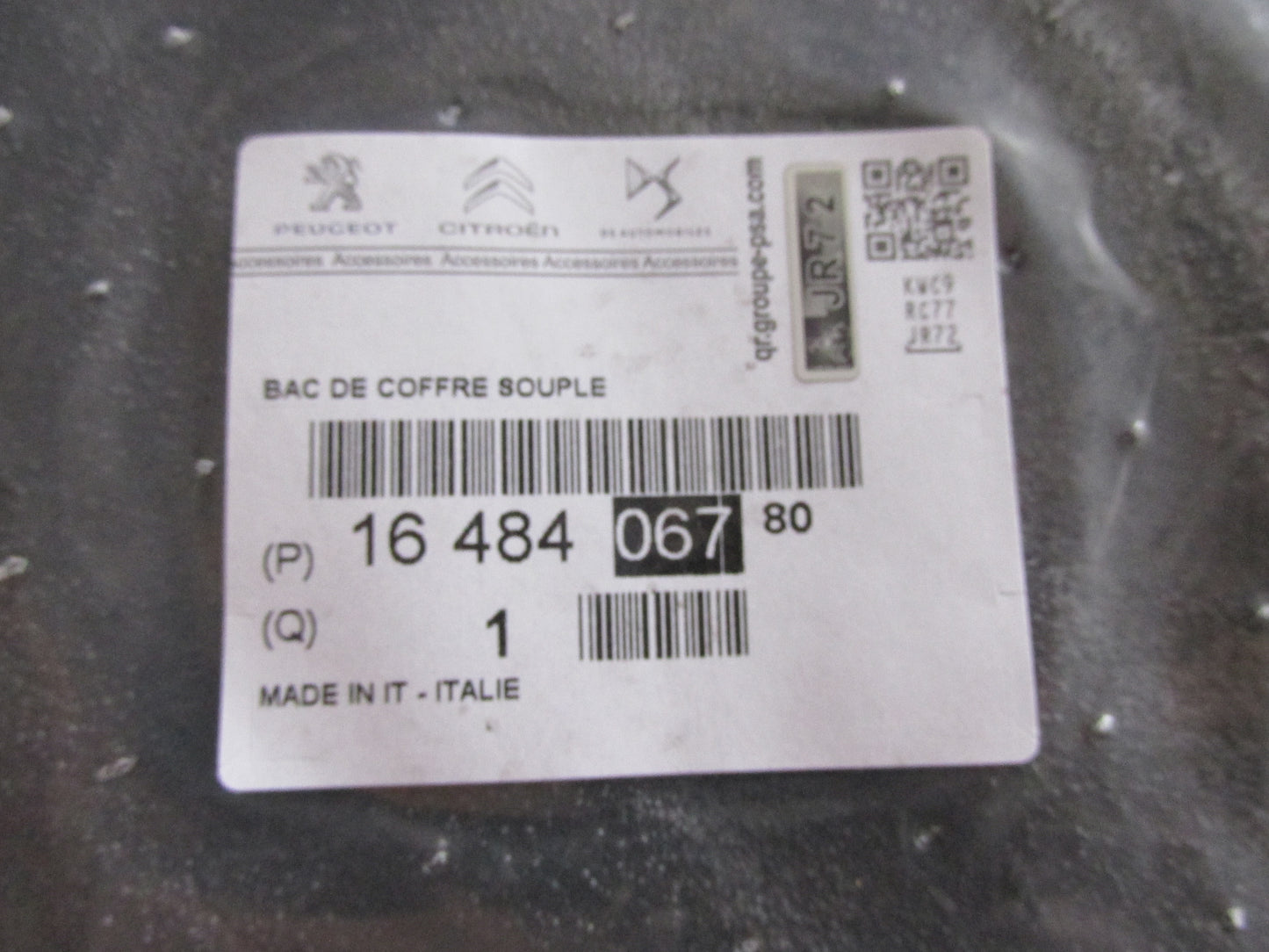 Original Peugeot 208 II  Koffer/Laderaumwanne 1648406780