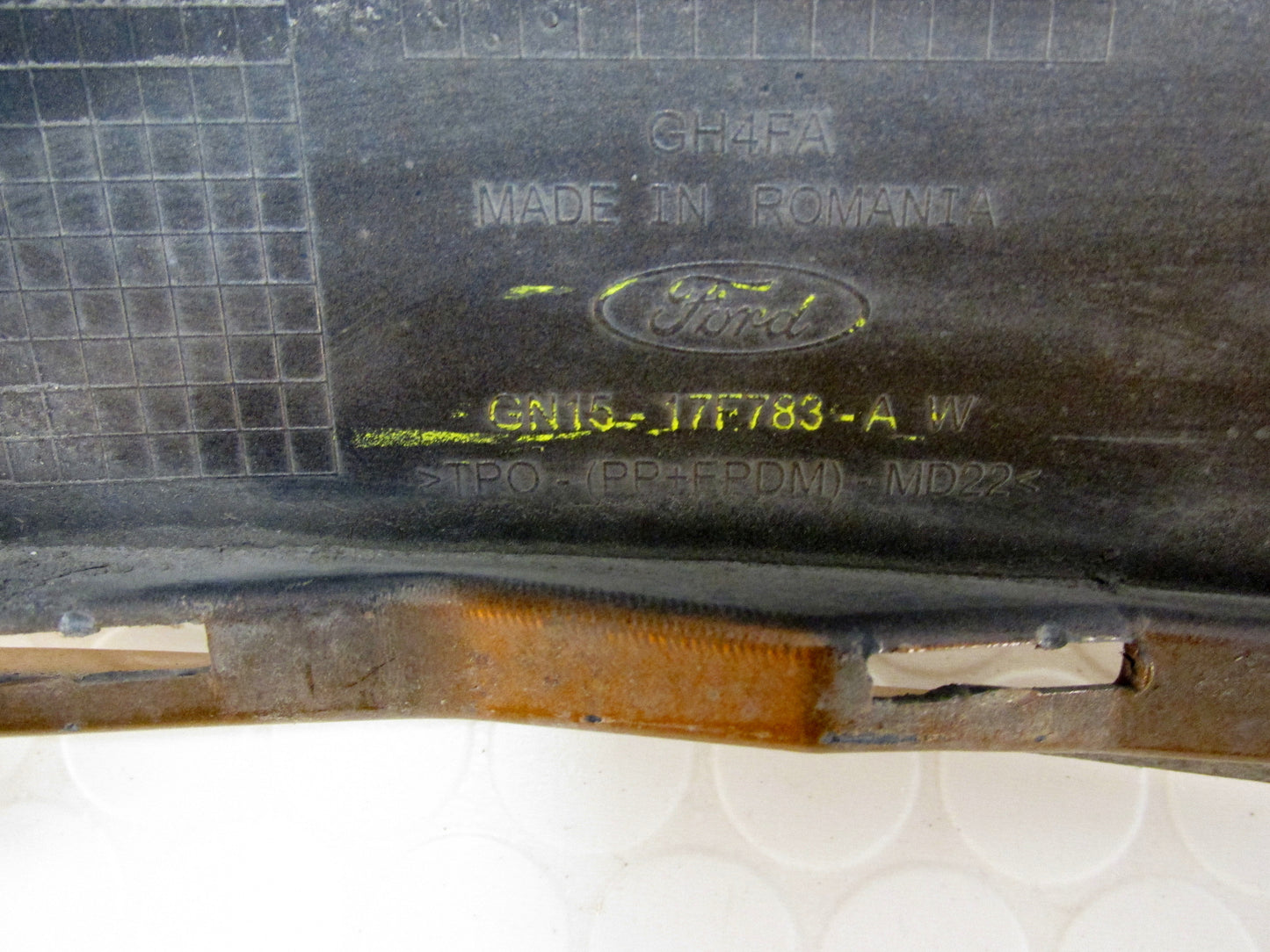 FORD ECOSPORT Stoßstange ECK Hinten Heckschürze original 17F 783 A W
