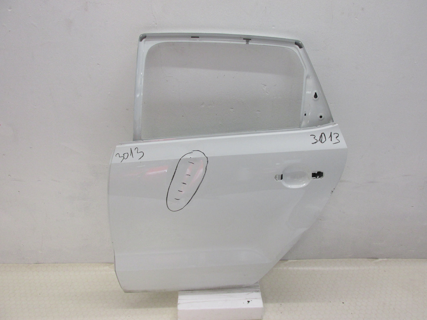 Original VW Polo 6C 6R Tür hinten Links Fahrerseite LD7R 6R483311