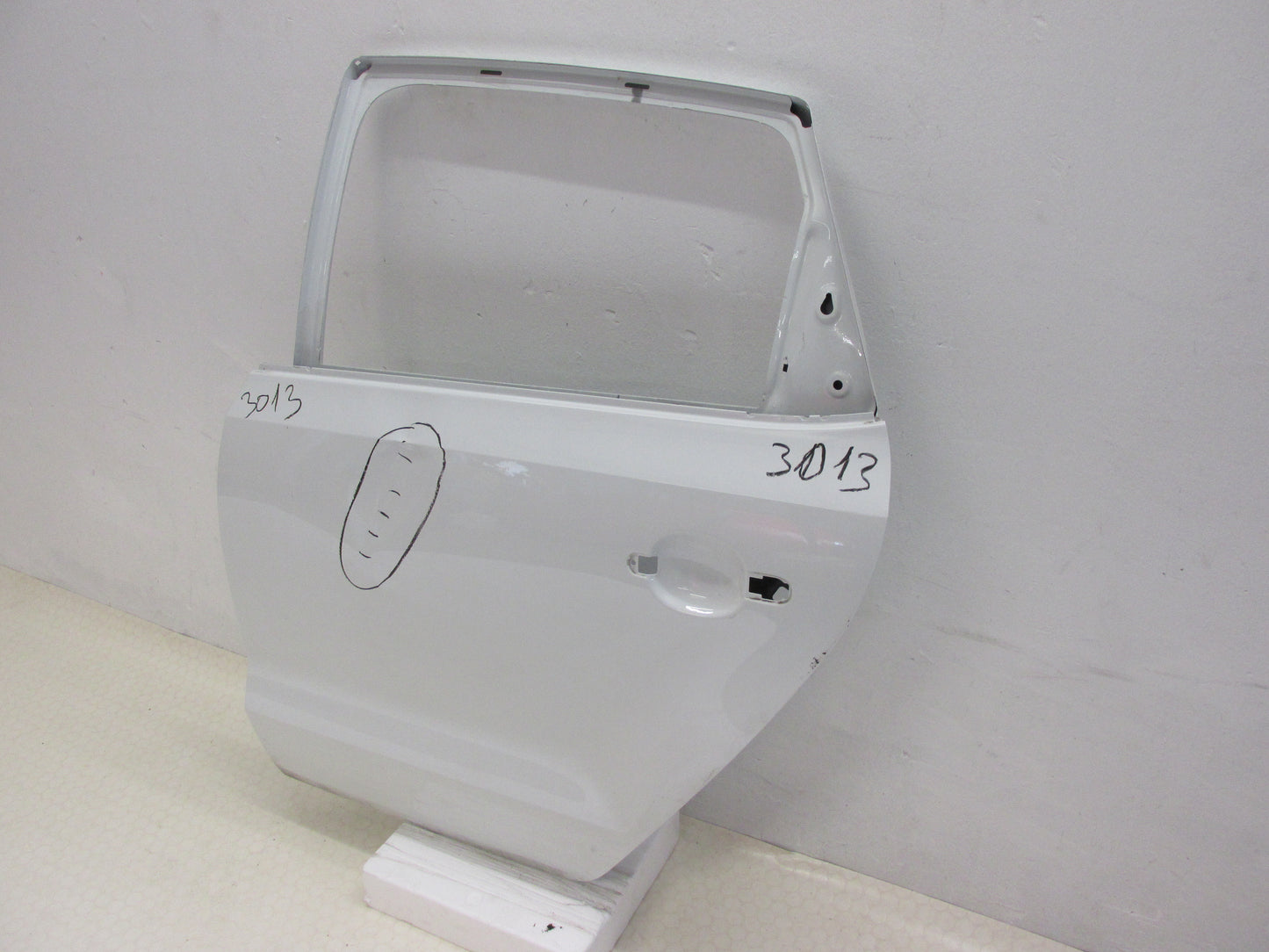 Original VW Polo 6C 6R Tür hinten Links Fahrerseite LD7R 6R483311