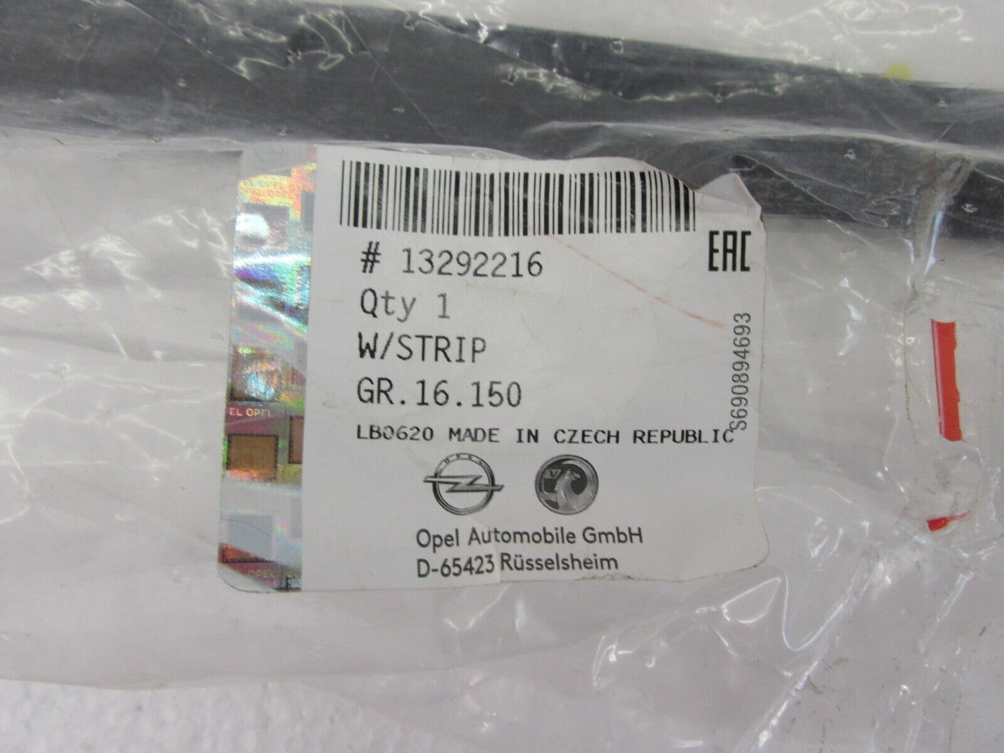 Neu original Opel Abdichtung 13292216