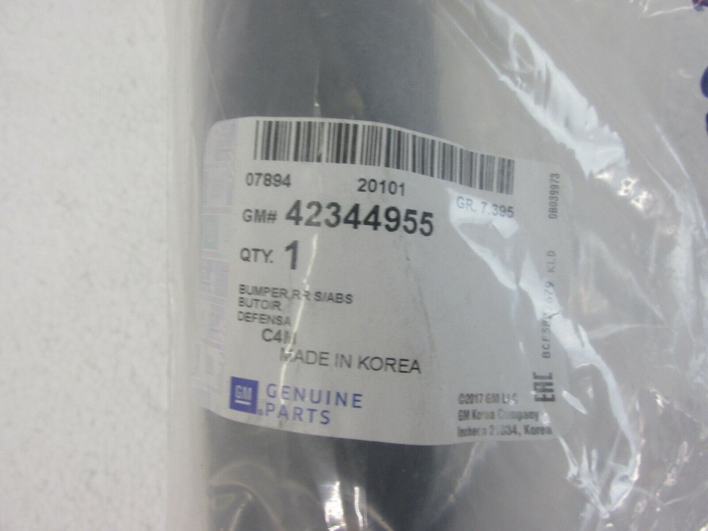 original Opel Karl FEBI Anschlagpuffer Federung Stoßdämpfer Hinten 42344955