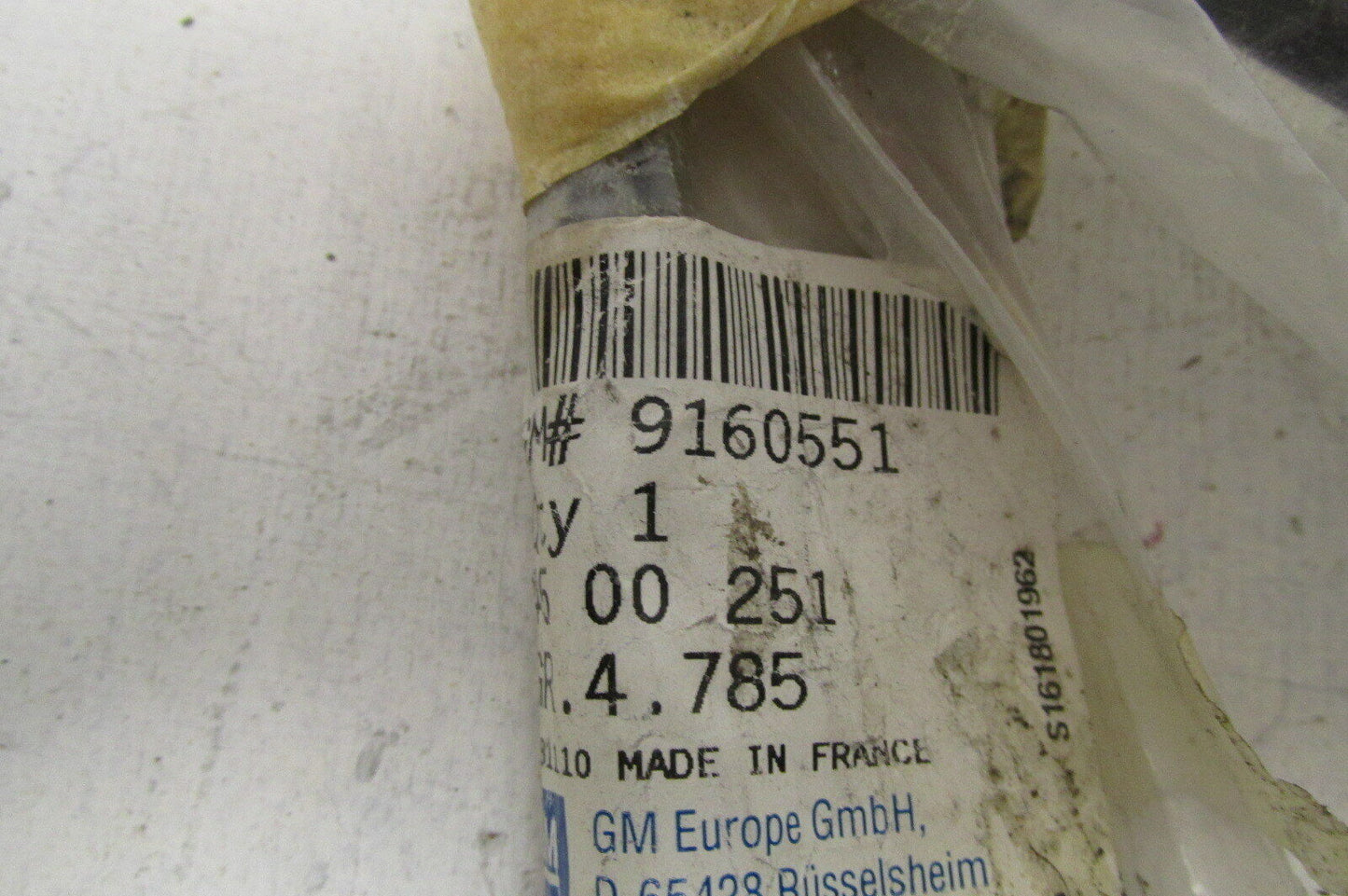 Feststellbremse Seilzug Opel Movano Renault Master gm 9160551 original Bremsseil