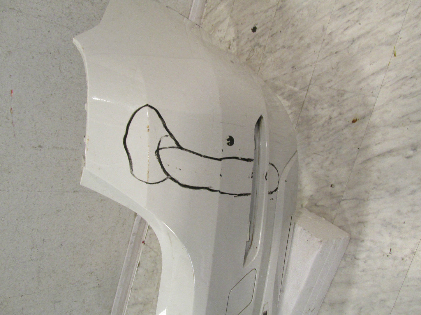 BMW 5 er F10 Limo  Stoßstange  hinten  PDC   Heckschürze  original