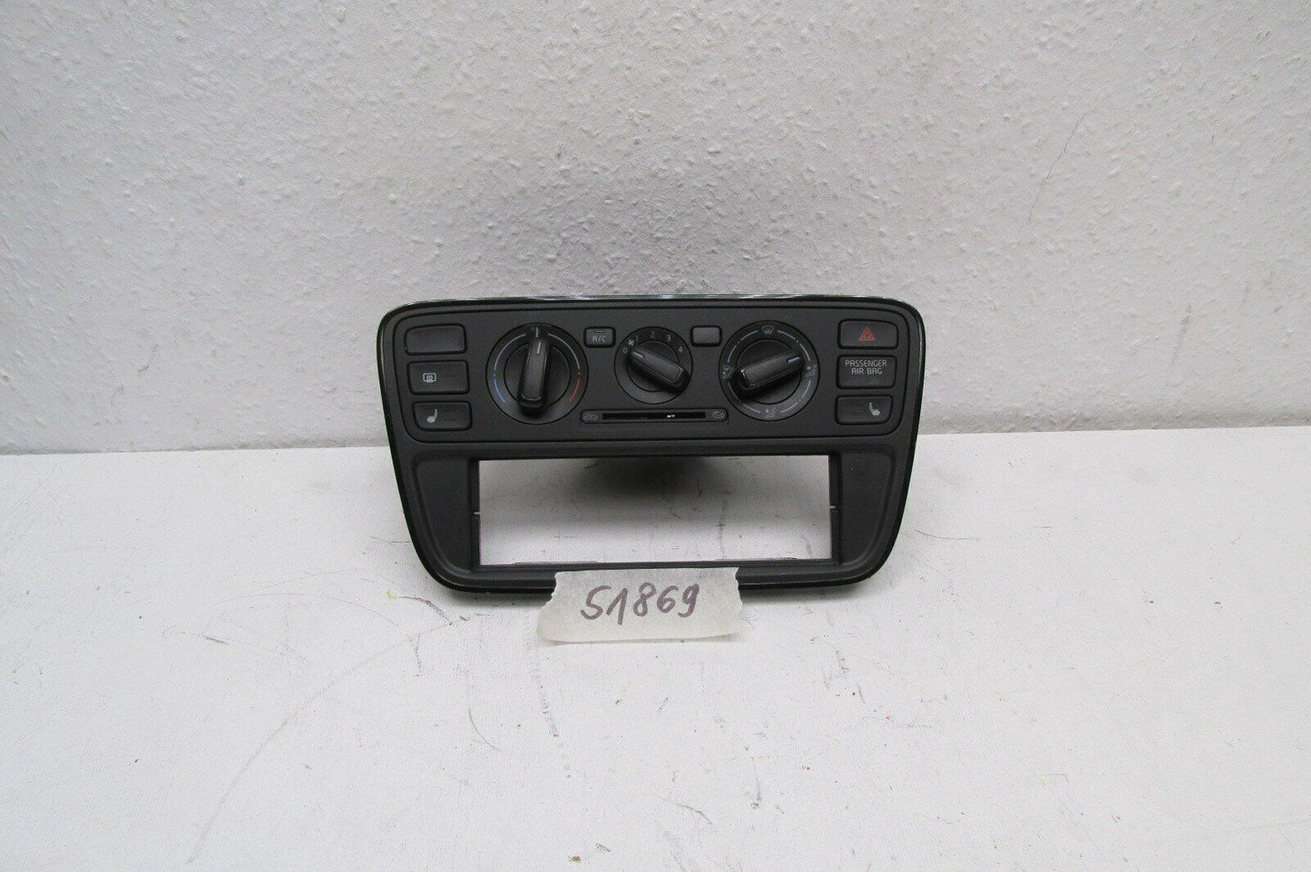 Klimabedienteil  Heizungsschalter VW UP 1S0820045 R original