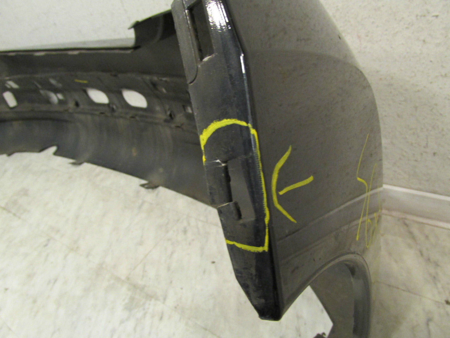 Peugeot 207 Stoßstange  hinten  Stoßfänger  9649690177 original