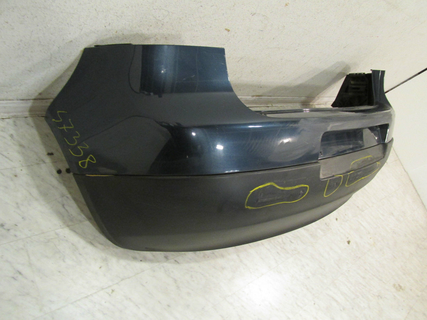 VW Golf V 5 Stoßstange  hinten  Stoßfänger mit Lippe  1K6807421  original
