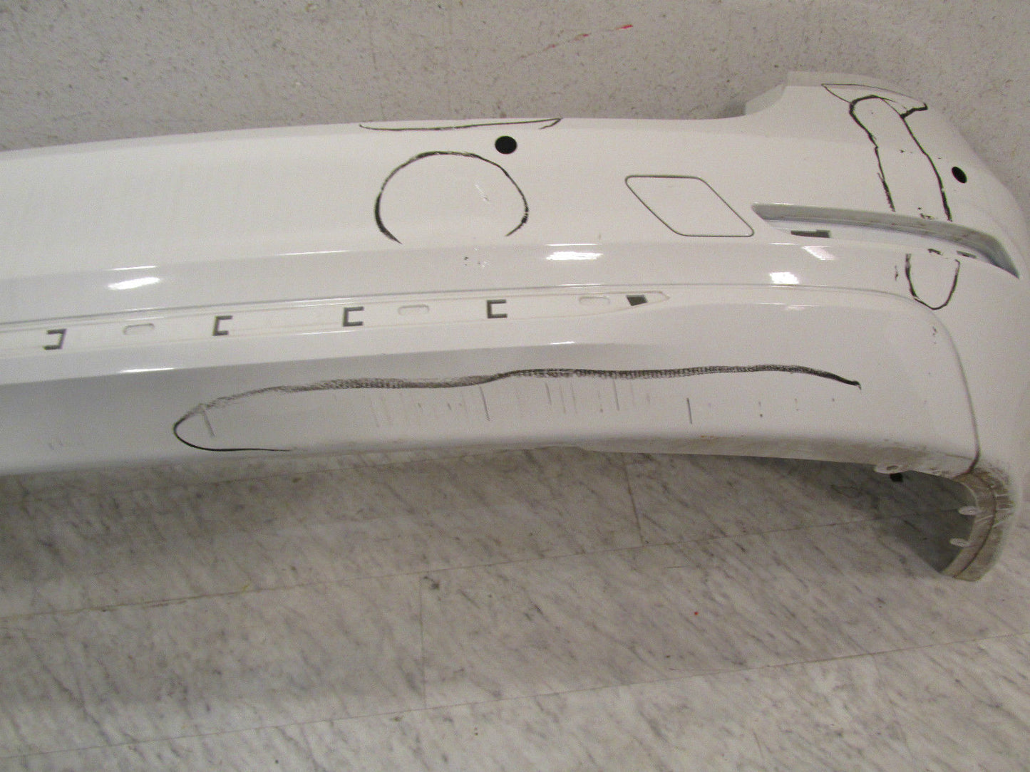 BMW 5 er F10 Limo  Stoßstange  hinten  PDC   Heckschürze  original