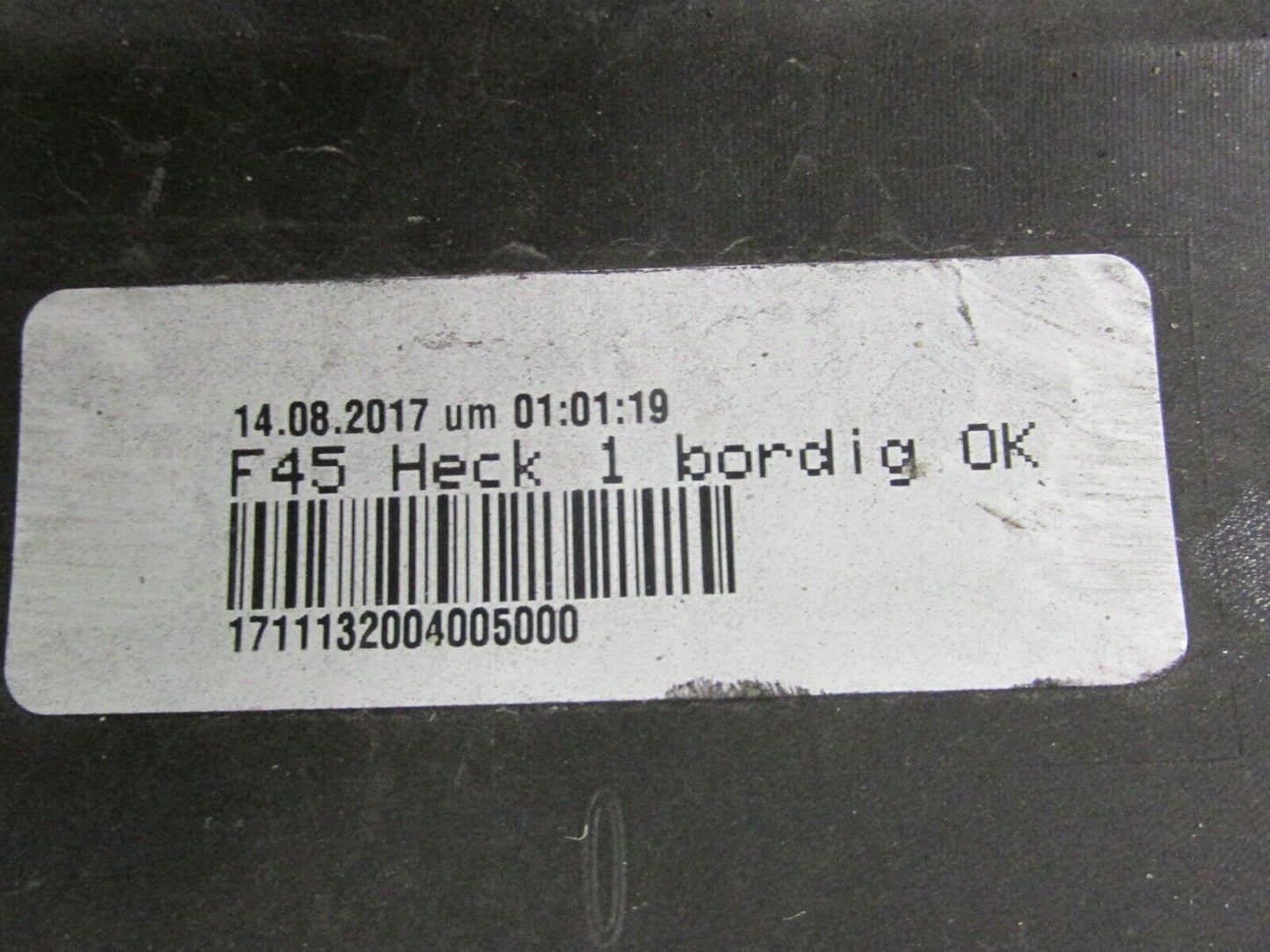 BMW 2 F45 Stoßstange Stoßfänger Heckschürze Hinten original 51127408444 PDC