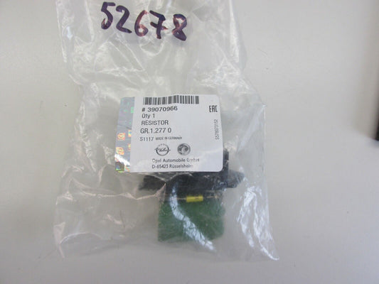 Opel Corsa E VORWIDERSTAND LÜFTER 39070966