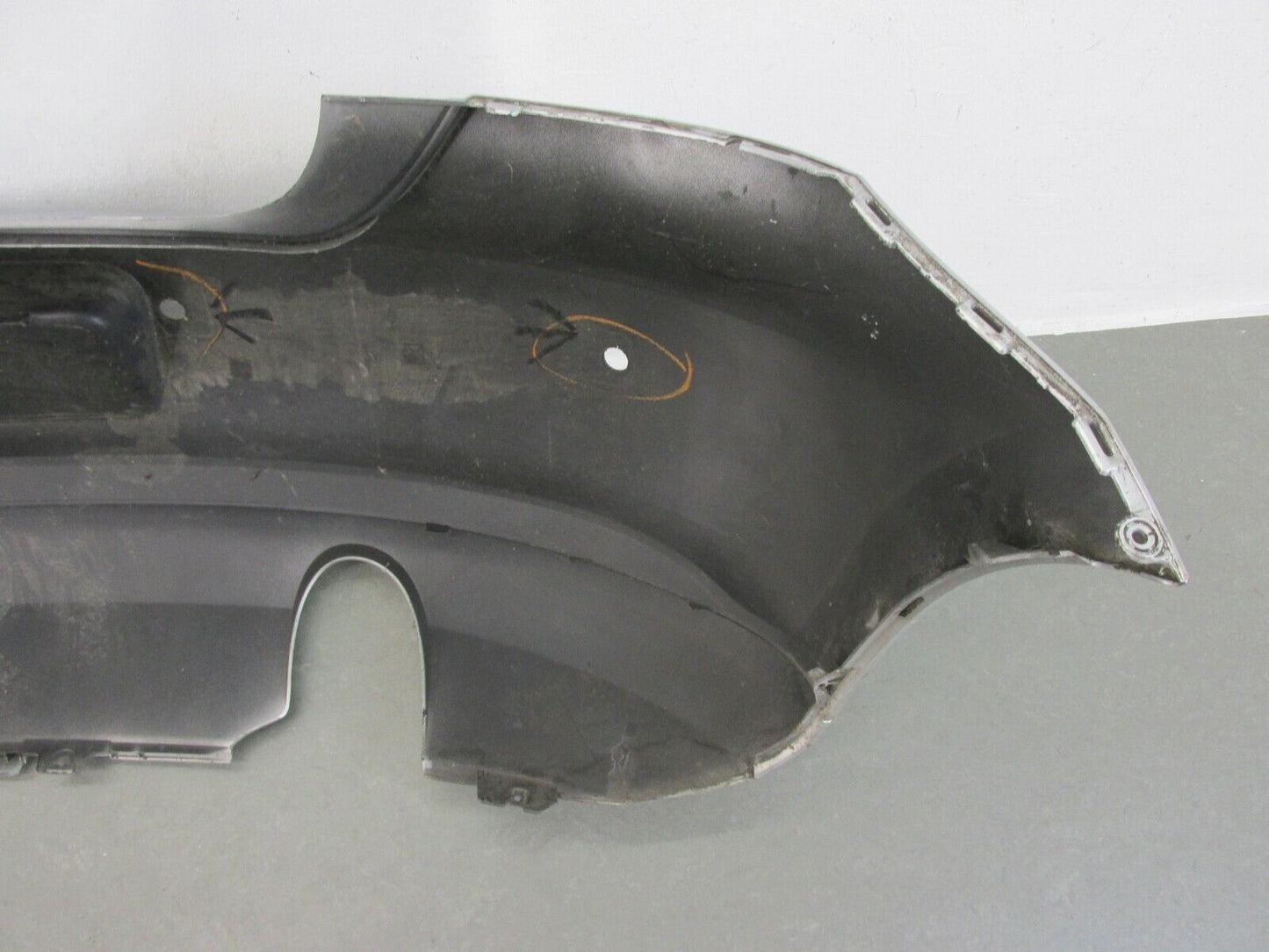 VW Polo 6R Stoßstange Stoßfänger Heckschürze Hinten original 6R6807421BK  PDC