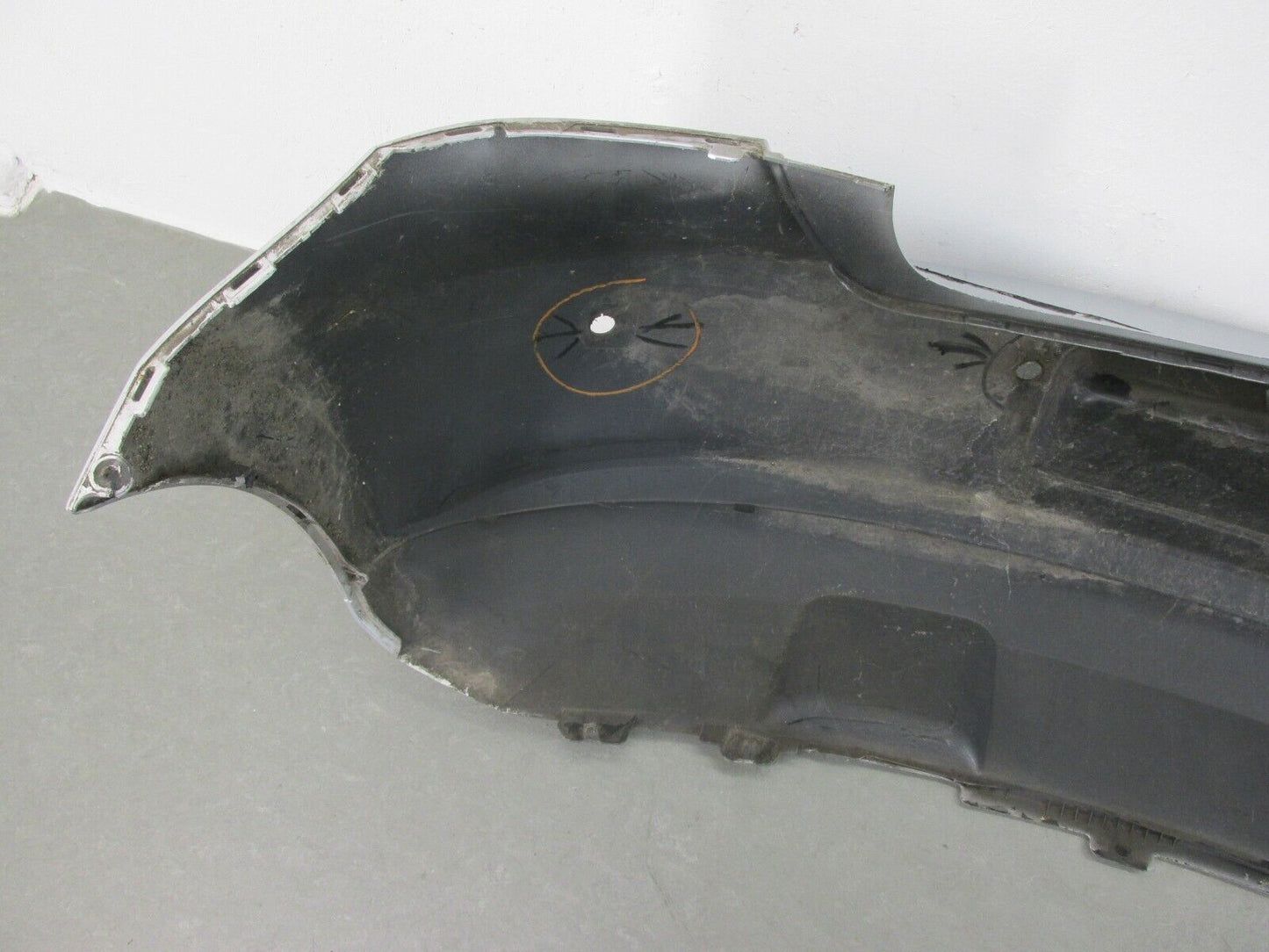 VW Polo 6R Stoßstange Stoßfänger Heckschürze Hinten original 6R6807421BK  PDC