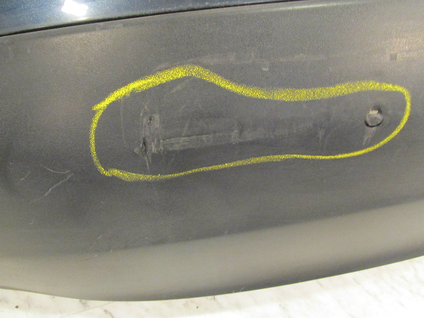 VW Golf V 5 Stoßstange  hinten  Stoßfänger mit Lippe  1K6807421  original