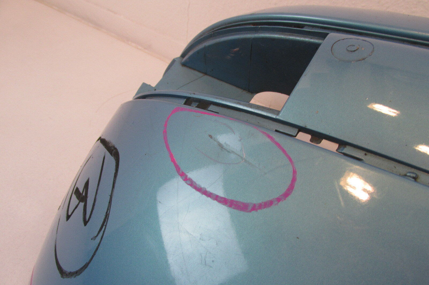 Citroen C3  Original  Stoßstange  hinten  Stoßfänger  9642634180