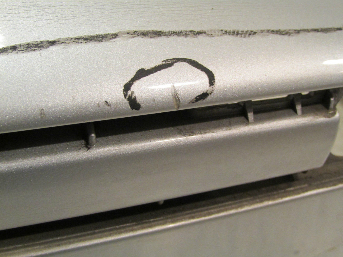 Mercedes C Klasse Stoßstange hinten Stoßfänger Bumper  A 2038850925 original