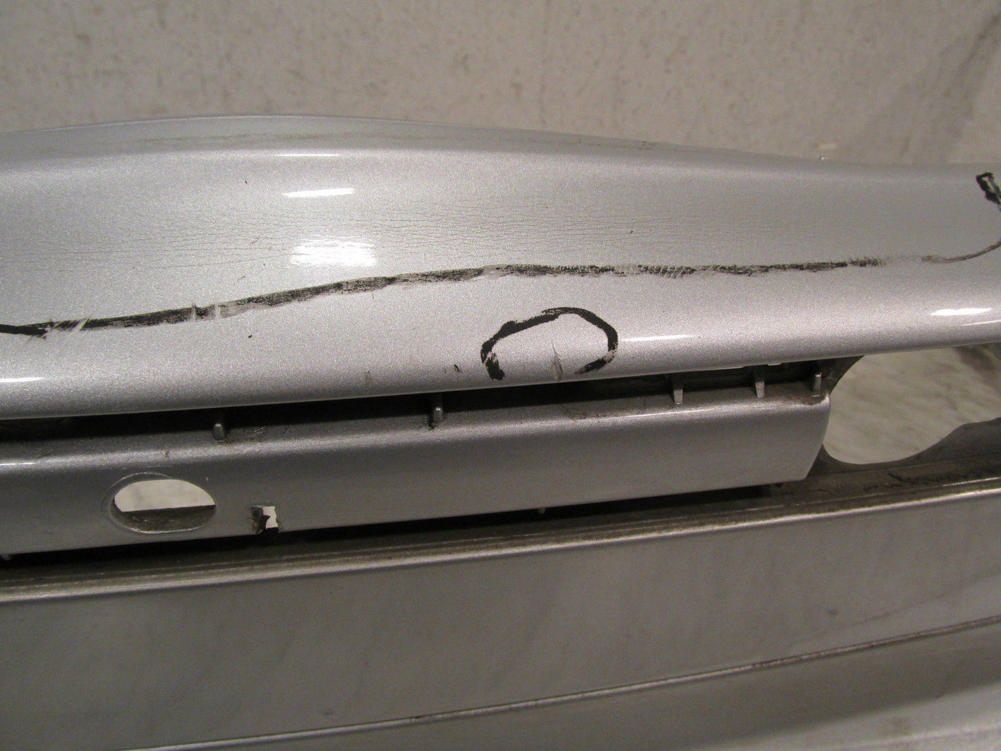 Mercedes C Klasse Stoßstange hinten Stoßfänger Bumper  A 2038850925 original