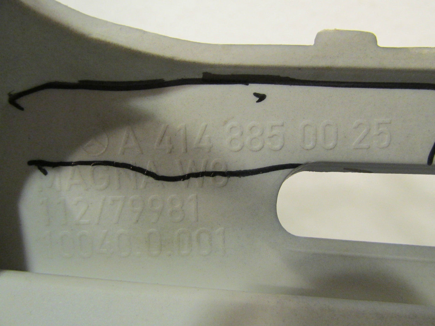 Mercedes Vaneo W414  Stoßstange  Frontschürze  vorne  A4148850025 Bumper