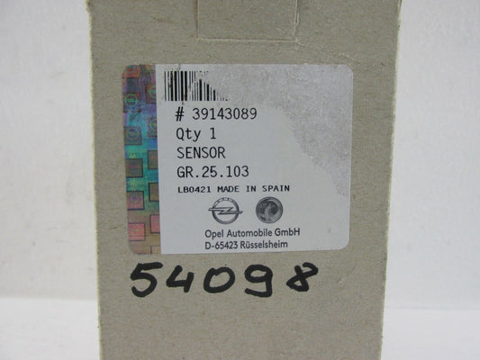Neu original Sensor Opel 39143089