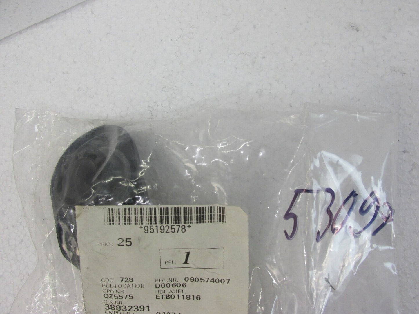 original Opel Antara Halter Befestigungsteile Oben Ersatzteile 95192578