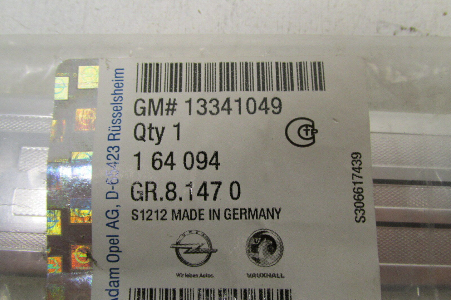 Blende Opel GM 13341049 original