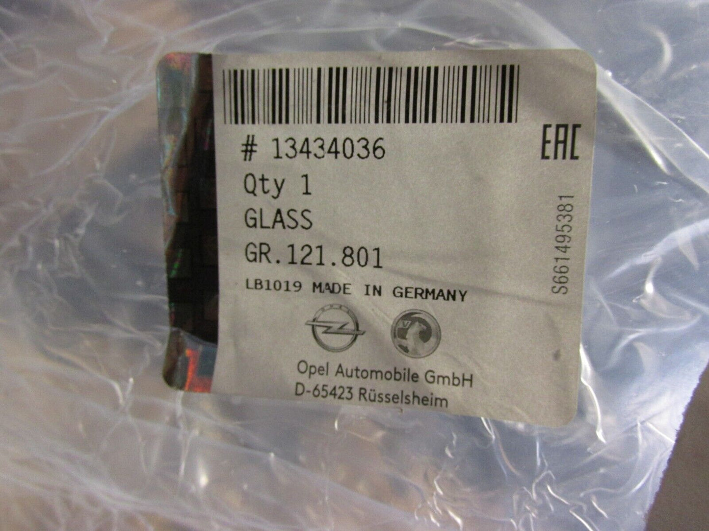 Neu original Opel Corsa E 3T Fahrerscheibe  Heckscheibe 13434036