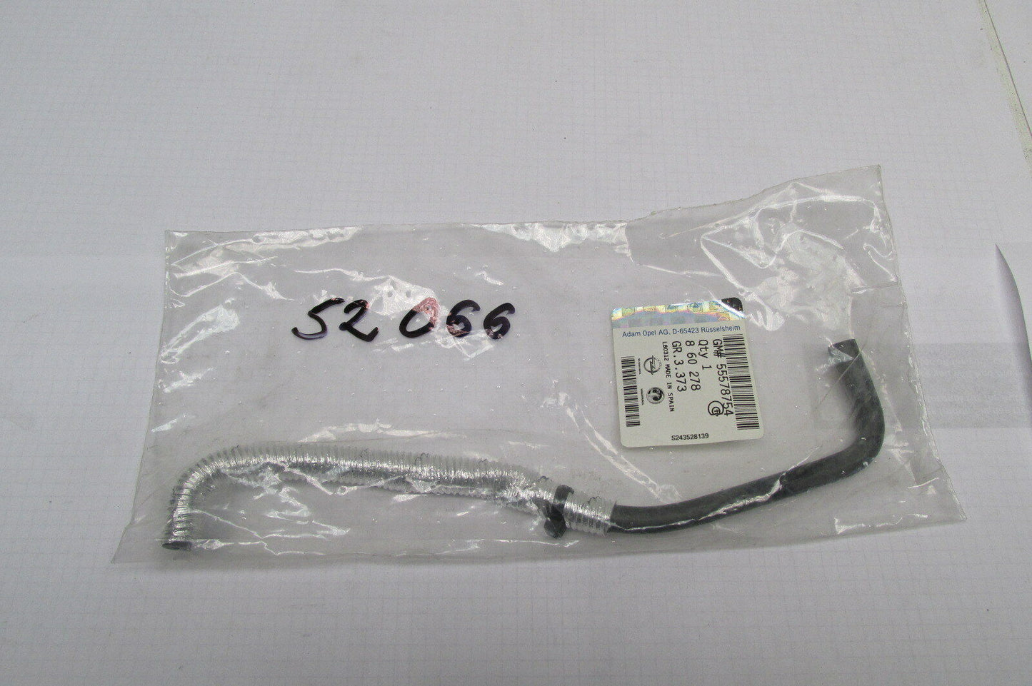 Opel Insignia Schlauch unterdruck turboload 55578754