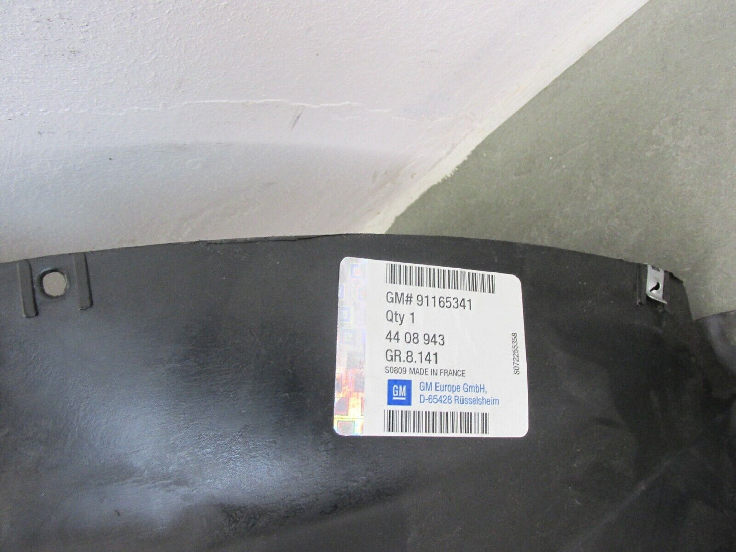 Opel Vivaro Trafic original  Radhaus Radhausschale Innenkotflügel 91165341