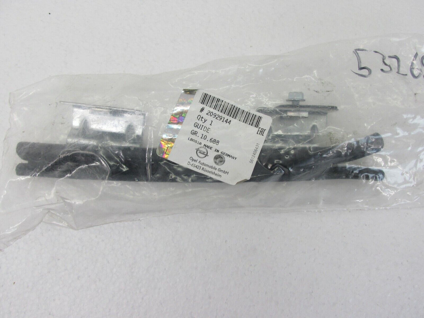Neu original Opel SCHEIB FUEHRUNG 20929144