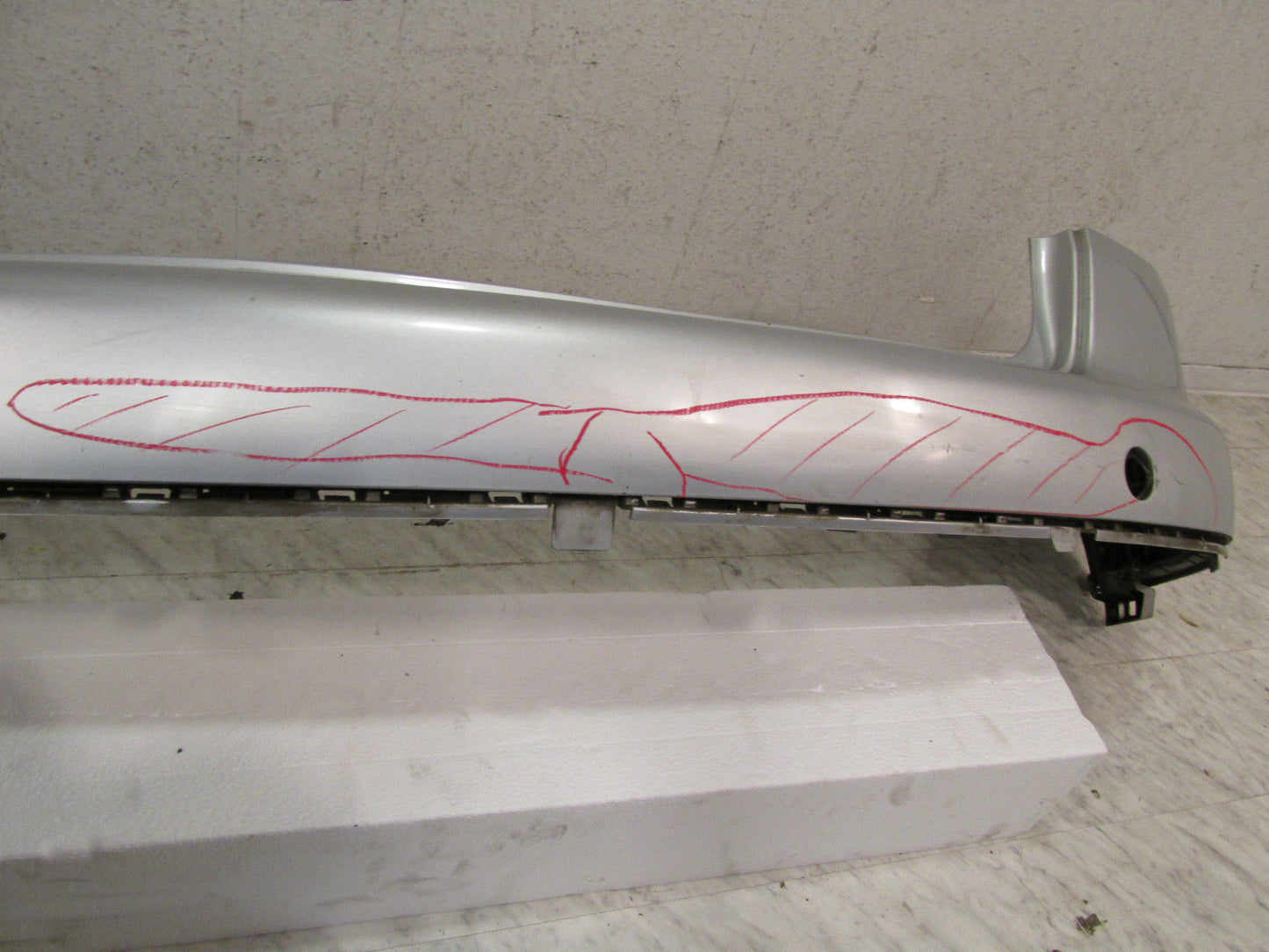 VW Touran - Stoßstange - hinten - Stoßfänger - 1T0807421 - original