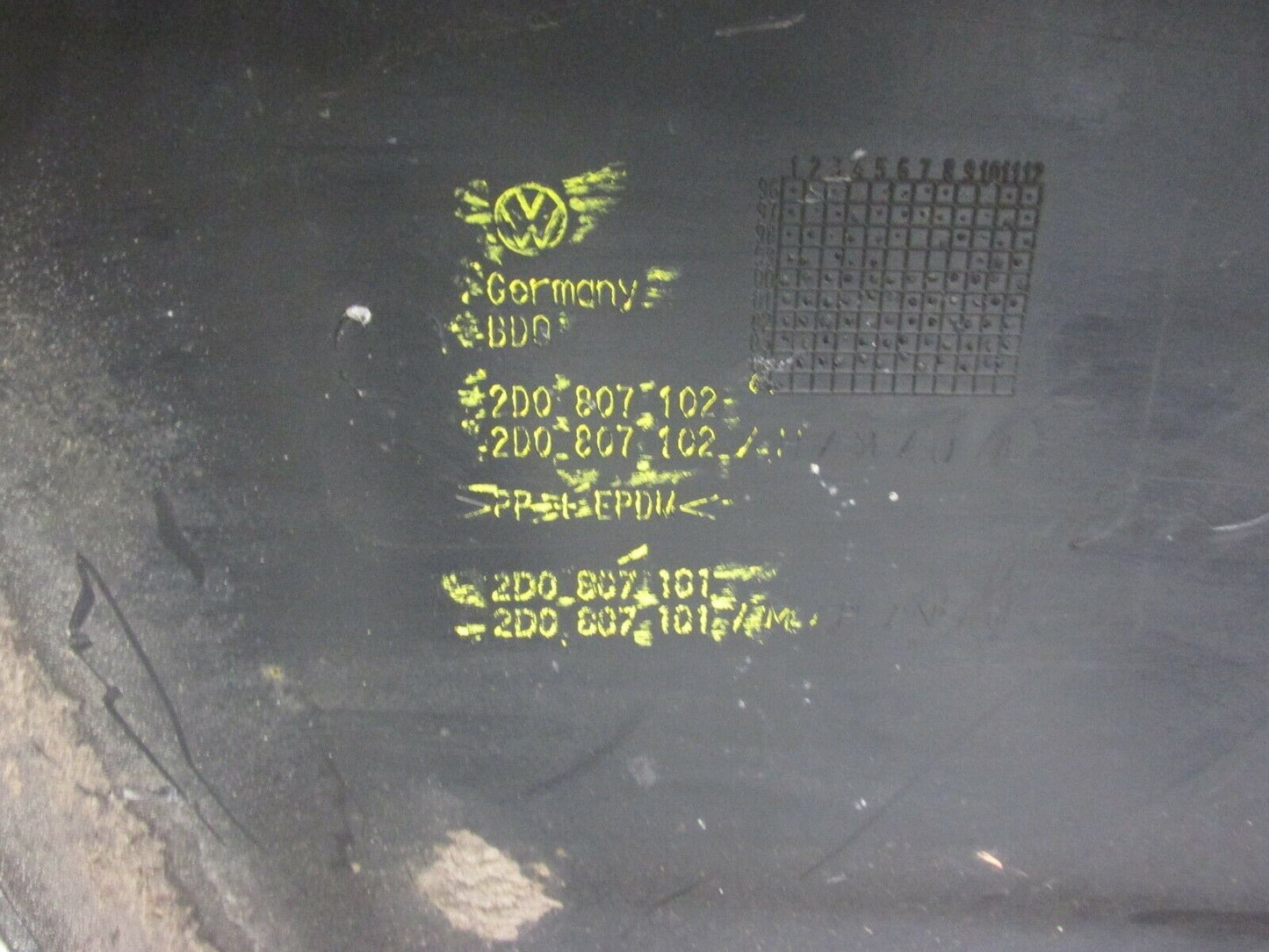 VW LT Stoßstange Stoßfänger Heckschürze Hinten original 2D0807102