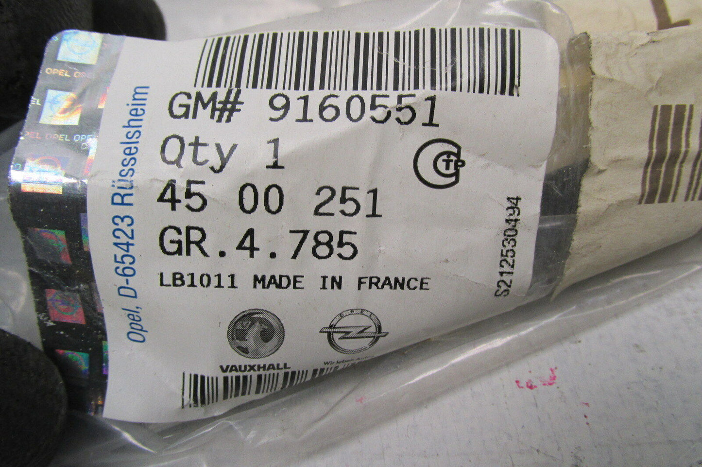 Opel Movano Renault Handbremsseil Kabel Feststellbremse original GM 9160551