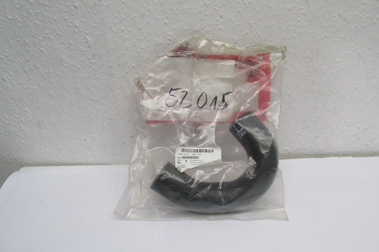 Neu Opel Mokka Wasserrohr Schlauch original 96968500