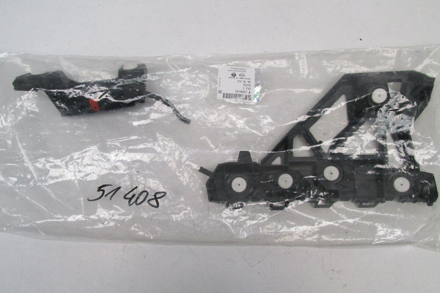 Opel Astra J Stoßstang Führung Halter original GM 13266140