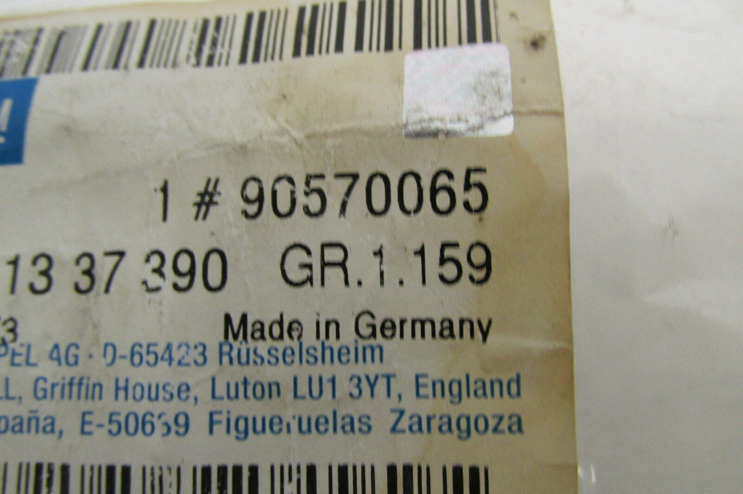 Opel Astra F Kühlerschlauch Kühlwasserschlauch  90570065 original